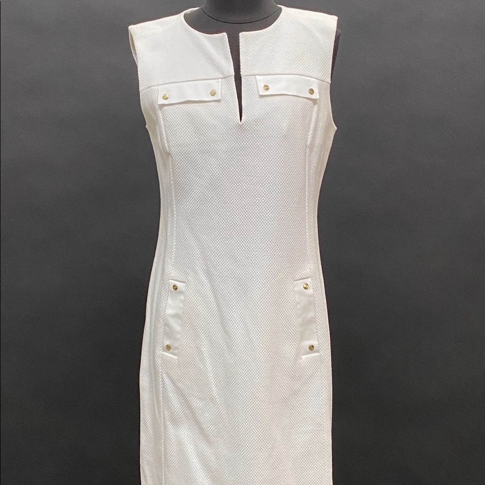 White Tory Burch dress